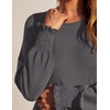 image:imageZESICA Womens Fall Winter Long Sleeve Casual Boho Maxi DressDarkgrey