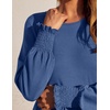 image:imageZESICA Womens Fall Winter Long Sleeve Casual Boho Maxi DressDustyblue