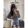 image:imageZESICA Womens Fall Winter Turtleneck Long Batwing Sleeve SweatersDarkgrey