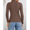 image:imageZESICA Womens Fleece Sherpa Lined Sweater Winter ClothesCoffee