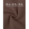 image:imageZESICA Womens Fleece Sherpa Lined Sweater Winter ClothesCoffee