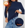 image:imageZESICA Womens Fleece Sherpa Lined Sweater Winter ClothesNavy