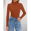 image:imageZESICA Womens Fleece Sherpa Lined Sweater Winter ClothesRust