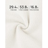 image:imageZESICA Womens Fleece Sherpa Lined Sweater Winter ClothesWhite