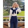 image:imageZESICA Womens Fleece Sherpa Lined Sweater Winter ClothesWhite