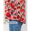 image:imageZESICA Womens Floral Print Long Sleeve Button Down Boho TopVintage Pink