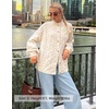 image:imageZESICA Womens Oversized Chunky Knit Cardigan Sweaters Fall FashionApricot