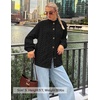 image:imageZESICA Womens Oversized Chunky Knit Cardigan Sweaters Fall FashionBlack