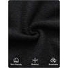 image:imageZESICA Womens Oversized Chunky Knit Cardigan Sweaters Fall FashionBlack