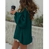 image:imageZESICA Womens Oversized Chunky Knit Cardigan Sweaters Fall FashionDarkgreen