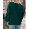 image:imageZESICA Womens Oversized Chunky Knit Cardigan Sweaters Fall FashionDarkgreen