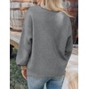 image:imageZESICA Womens Oversized Chunky Knit Cardigan Sweaters Fall FashionGray