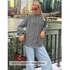 image:imageZESICA Womens Oversized Chunky Knit Cardigan Sweaters Fall FashionGray