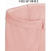 image:imageZESICA Womens Strapless Jumpsuit Casual Off Shoulder High Waist Wide Leg Side Slit Long Romper Playsuits with PocketsDustypink