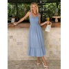 image:imageZESICA Womens Summer Boho Spaghetti Strap Maxi DressBlue