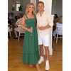 image:imageZESICA Womens Summer Boho Spaghetti Strap Maxi DressForestgreen