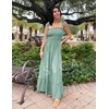 image:imageZESICA Womens Summer Boho Spaghetti Strap Maxi DressGreen