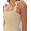image:imageZESICA Womens Summer Boho Spaghetti Strap Maxi DressLightyellow