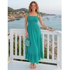 image:imageZESICA Womens Summer Boho Spaghetti Strap Maxi DressPeacock
