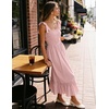 image:imageZESICA Womens Summer Boho Spaghetti Strap Maxi DressPink