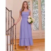 image:imageZESICA Womens Summer Boho Spaghetti Strap Maxi DressPurple