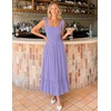 image:imageZESICA Womens Summer Boho Spaghetti Strap Maxi DressPurple