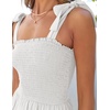 image:imageZESICA Womens Summer Boho Spaghetti Strap Maxi DressWhite