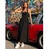 image:imageZESICA Womens Summer Sleeveless Halter Wedding Guest Maxi DressBlack