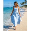 image:imageZESICA Womens Summer Sleeveless Halter Wedding Guest Maxi DressBlue