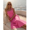 image:imageZESICA Womens Summer Sleeveless Halter Wedding Guest Maxi DressHotpink