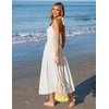 image:imageZESICA Womens Summer Sleeveless Halter Wedding Guest Maxi DressIvory
