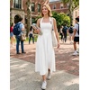 image:imageZESICA Womens Summer Sleeveless Halter Wedding Guest Maxi DressIvory