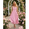 image:imageZESICA Womens Summer Sleeveless Halter Wedding Guest Maxi DressPink