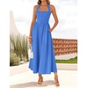image:imageZESICA Womens Summer Sleeveless Halter Wedding Guest Maxi DressRoyalblue