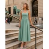 image:imageZESICA Womens Summer Sleeveless Halter Wedding Guest Maxi DressSage