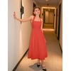 image:imageZESICA Womens Summer Sleeveless Halter Wedding Guest Maxi DressWatermelonred