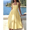 image:imageZESICA Womens Summer Sleeveless Halter Wedding Guest Maxi DressYellow