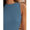 image:imageZESICA Womens Summer Sleeveless Tanks Business Casual TopsGreyblue