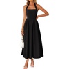 image:imageZESICA Womens Summer Sleeveless Halter Wedding Guest Maxi DressBlack