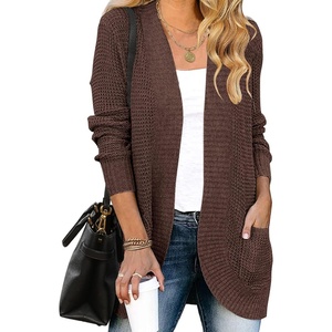 image:imageZESICA Womens Fall Fashion Open Front Cardigan SweatersCoffee