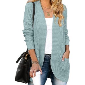 image:imageZESICA Womens Fall Fashion Open Front Cardigan SweatersMint