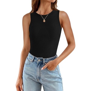 image:imageZESICA Womens Summer Sleeveless Tanks Business Casual TopsBlack