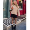 image:imageZESICA Fall Sweater for Women Mock Neck Oversized OutfitsApricot