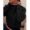 image:imageZESICA Fall Winter Mock Neck Chunky Sweaters for WomenBlack