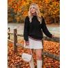 image:imageZESICA Fall Winter Mock Neck Chunky Sweaters for WomenBlack