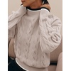 image:imageZESICA Fall Winter Mock Neck Chunky Sweaters for WomenSand