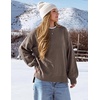 image:imageZESICA Oversized Sweaters for Women 2026 Fall Trendy Pullover TopsAsh Grey