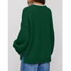 image:imageZESICA Oversized Sweaters for Women 2026 Fall Trendy Pullover TopsForest Green