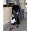 image:imageZESICA Sweater Dresses for Women Fall Long Sleeve Maxi DressBlack