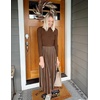 image:imageZESICA Sweater Dresses for Women Fall Long Sleeve Maxi DressBrown